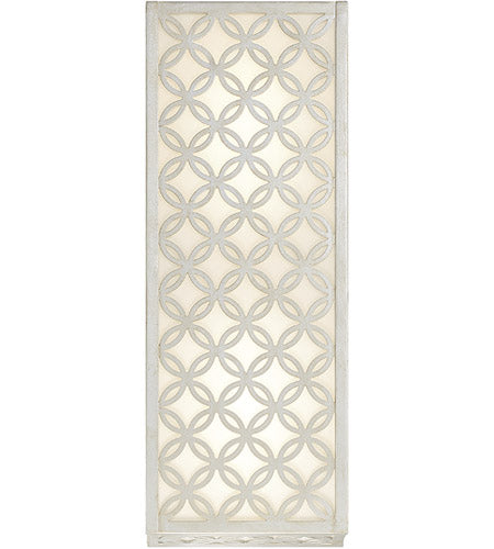 Eurofase Lighting 42699-026, Clover 1 Light 21 inch Aged Silver Outdoor LED Wall Sconce