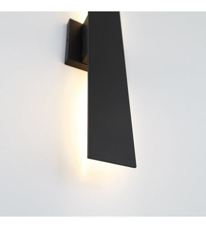 Eurofase Lighting 42708-018, Annette 1 Light 23 inch Satin Black Outdoor LED Wall Sconce