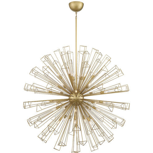 Eurofase Lighting 43865-025 Dendelio 35 Ceiling Pendant Chandelier Light, Gold Finish