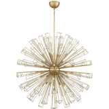 Eurofase Lighting 43865-025 Dendelio 35 Ceiling Pendant Chandelier Light, Gold Finish