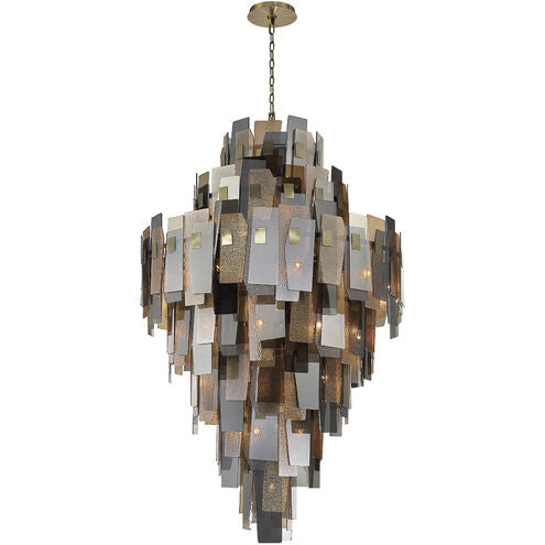 Eurofase Lighting 43873-012 44" Cocolina 39 Ceiling Pendant Chandelier Light, Bronze Finish
