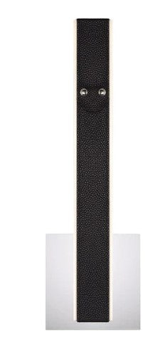Eurofase Lighting 43892-013 Verdura 1 Light 5.00 inch Wall Sconce Linear Light Black Finish