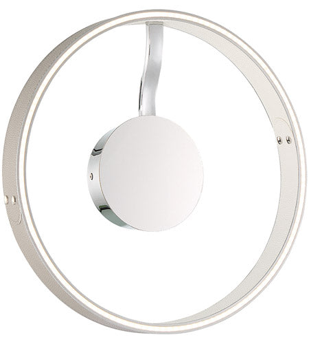 Eurofase Lighting 43893-034 Verdura LED 15 inch Grey/White Flush Mount Ceiling Light