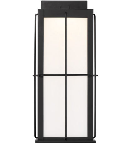 Eurofase Lighting 44268-015 LED Bensa LED 11 inch Sconce Wall Light Black Finish