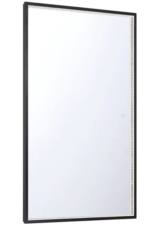 Eurofase Lighting 44282-011 Cerissa LED 1 Light 54 inch x 32 inch Wall Mirror Light Black Finish