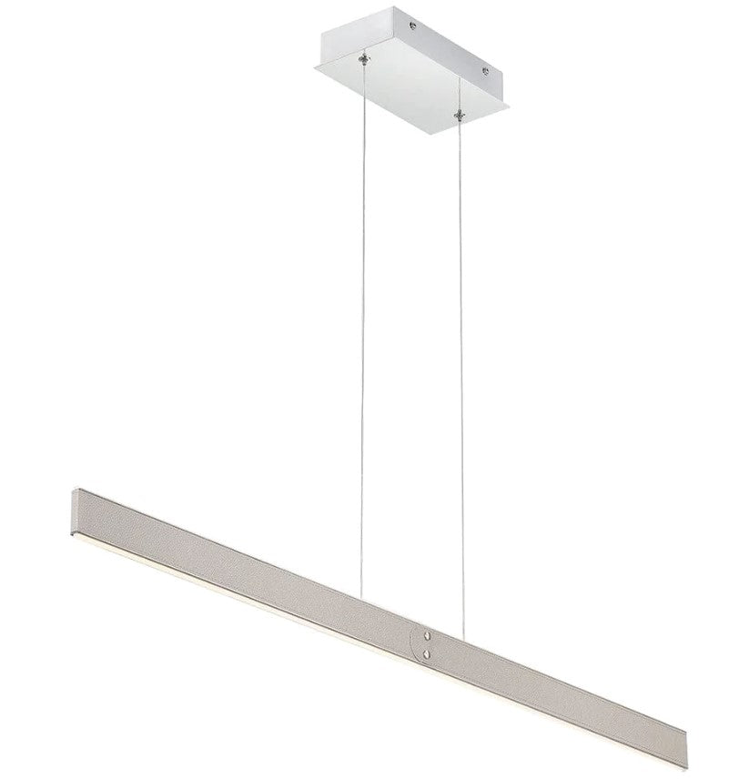 Eurofase Lighting 44298-029 Verdura 1 Light 0.50 inch Chandelier Ceiling Light Grey Finish