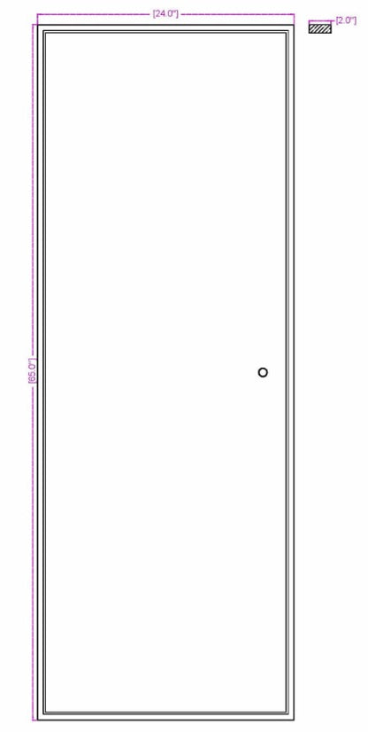 Eurofase Lighting 44369-019 Cerissa 65 inch x 24 inch 1 light LED Wall Mirror Light Black Finish