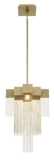 Eurofase Lighting 44370-022 Bloomfield 2 Light 8 inch LED Mini Pendant Light Gold Finish