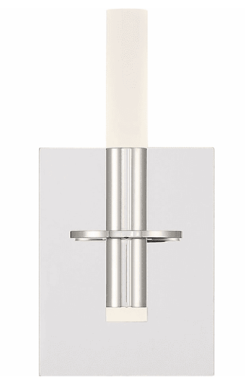 Eurofase Lighting 45233-029 Torna 11 inch Tall Contemporary Style LED Bath Vanity Wall Light, Polished Nickel Finish