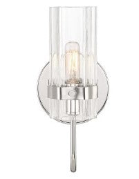 Eurofase Lighting 45461-026 Brook 1 Light 4.75 inch LED Bath Vanity Wall Light, Polished Nickel Finish
