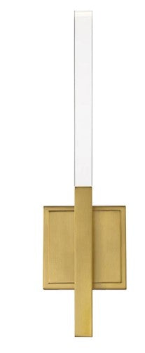Eurofase Lighting 45636-028 Benicio 2 Light 4.75 inch LED Bath Vanity Wall Light, Brushed Gold Finish