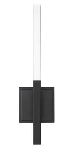Eurofase Lighting 45636-032 Benicio 2 Light 4.75 inch LED Bath Vanity Wall Light, Black Finish