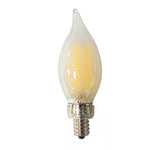 Westgate E12-FLA-5W-27K-D-F-BT 5W Led Filament Candelabra Frosted Bent Tip 110~130V