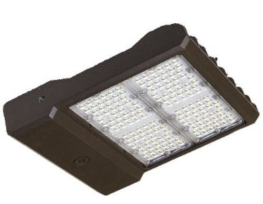 Westgate LFCO-150W-40K 150 Watt LED Economy Flood/Area Light Fixture Bronze Finish 4000K 120-277V