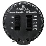 ELCO Lighting ELB15RCT5ICA Birch Pro LED Module with 5-CCT Switch (750 lm-1500 lm)