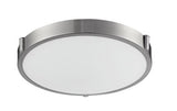 Kuzco Lighting 501112-LED Floyd 13 Inch LED Round Flush Mount Cieling light, Brushed Nickel Finish