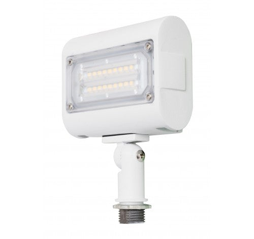 Westgate 15W Small Led Flood Lights LF3 Series 120~277V With 1/2" Knuckle - White - BuyRite Electric