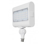 Westgate 50W Large Led Flood Lights LF3 Series 120~277V With 1/2" Knuckle - White - BuyRite Electric