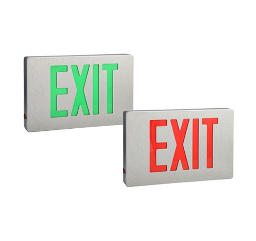 Utopia Lighting ED Die-cast Aluminum LED Exit Sign Battery Back up Ope ...