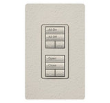 Lutron RRD-W2RLD RadioRA 2 Wall-mount Designer keypad dual group 2-button with dual raise/lower 120 VAC