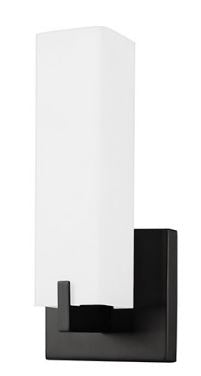 Kuzco 601485BK-LED Lighting Stratford LED 2.75 inch Bath Vanity Wall Light Black Finish