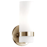 Kuzco Lighting WS9809-BG Milano LED Wall Light 120V Brushed Gold Finish