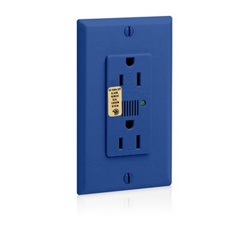 Leviton 7280 Decora Plus Surge Protective Duplex Receptacle Outlet 125V AC BU - BuyRite Electric