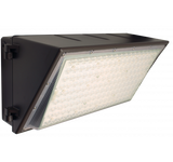 Westgate WML2-120W-40K-HL-LG 120W Large Dark Bronze LED Non-cutoff Wall Pack With Optic Lens 120~277V AC 4000K