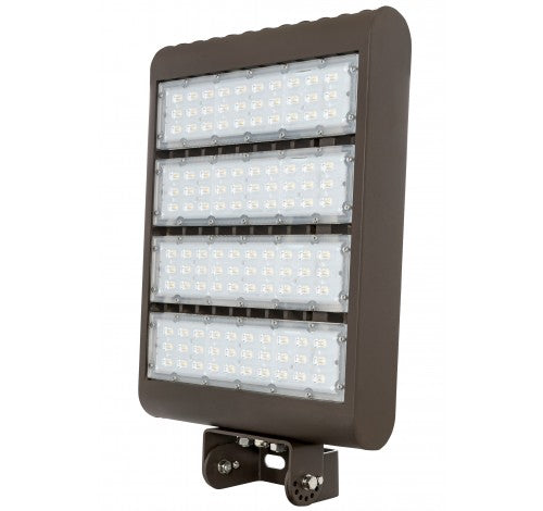 Westgate 220W Medium Led Flood Lights With Yoke 3rd Generation 480V - Dark Bronze - BuyRite Electric