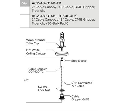 CREE LED Lighting CS14-22L-40K-10V 48" LED Linear Luminaire Dimmable 4000K - BuyRite Electric