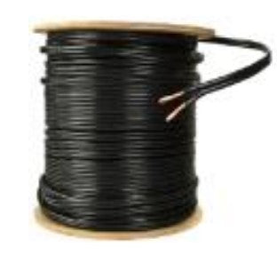 ABBA Lighting USA 8/2-Wire-100ft Direct Burial 8/2 Landscape Wire 100 FT