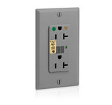 Leviton 8380 Decora Plus Surge Protective Isolated Ground Duplex Receptacle Outlet, Heavy-Duty Hospital Grade 125V AC