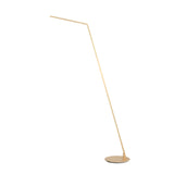 Kuzco Lighting FL25558-BG Miter LED 55 Inch Floor Lamp Light Brushed Gold Finish