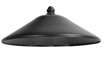 Westgate Lighting AA-21L-BK Model 21 Aluminum Path Light Cap, Black Finish