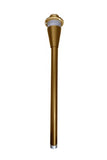 Westgate Lighting AA-STEM-22-RGBW-PB-AZ 22 Inch AA Series Wattage 5W, Path Light Stem RGBW 200Lm Push Button, Antique Brass Finish