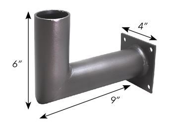 Westgate ACC-WM3 LED Manufacturing Wall Mount Bracket 90 Degree Bronze