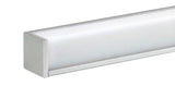 Core Lighting ALP100K-98 Surface Mount Corner LED Profile, 98 Inch Anodized Silver Finish