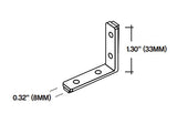 Core Lighting ALP2000TL-L90 Symmetrical Recessed Mount LED Profile Right Angle Connector