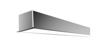 Core Lighting ALP340R-98 98 Inches Recessed Mount LED Profile Tape Channel Anodized Silver Finish