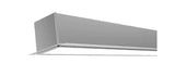 Core Lighting ALP350TL-98 98 Inch Trimless LED Profile Tape Channel Anodized Silver Finish