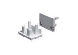 Core Lighting ALP60-EC-WH Surface Mount LED Profile Two End Cap Included With Every Channel White Finish