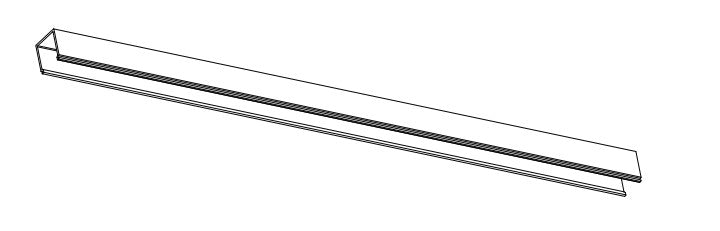 Core Lighting ALP85-LN Surface / Suspended LED Profile Plastic Lens
