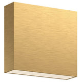 Kuzco LightingAT6606-BG 6 Inch Mica Indoor / Outdoor Wall Sconce, Brushed Gold Finish