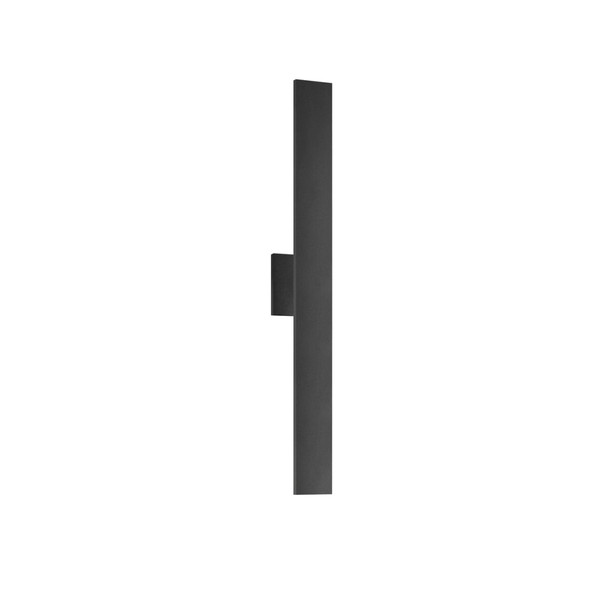 Kuzco Lighting AT7928-BK LED Outdoor Lighting Vesta 28 Inch Tall Sconce Wall Light Black Finish