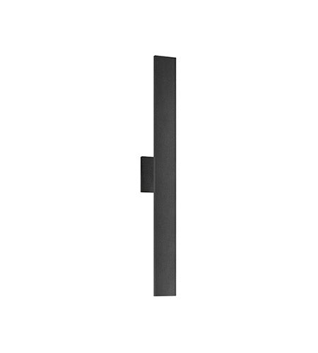 Kuzco Lighting AT7935-BK LED Outdoor Lighting Vesta 35 Inch Tall Sconce Wall Light Black Finish