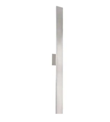 Kuzco Lighting AT7950-BN LED Outdoor Lighting Vesta 50 Inch Tall Sconce Wall Light Brushed Nickel Finish