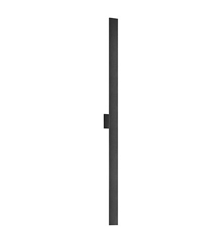 Kuzco Lighting AT7972-BK LED Outdoor Lighting Vesta 72 Inch Tall Sconce Wall Light Black Finish