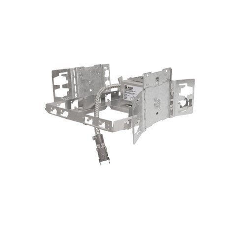 ELCO Lighting E4SQLHU08D 4 Inch Square Architectural Frame with Driver 850lm 120/277V (0-10V/Triac/ELV)