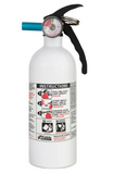 Kidde Auto FX5 II Fire Extinguisher with Nylon Strap Bracket Disposable (White)