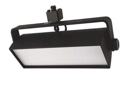 ELCO Lighting ETW4030B LED Distell Wall Wash Track Fixture 30W 3000K 2400 lm 120V Black Finish